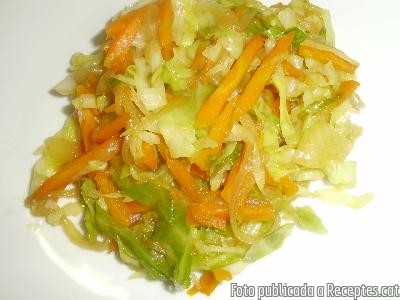 Recepta de cuina de Kimpira de verdures