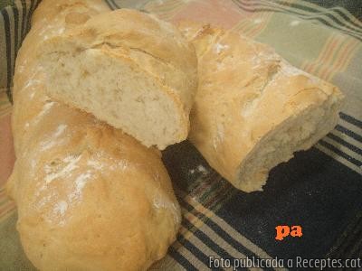Recepta de cuina de Pa blanc
