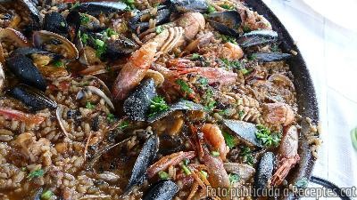 Recepta de cuina de Paella de marísc