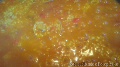 Recepta de cuina de Paella de marisc