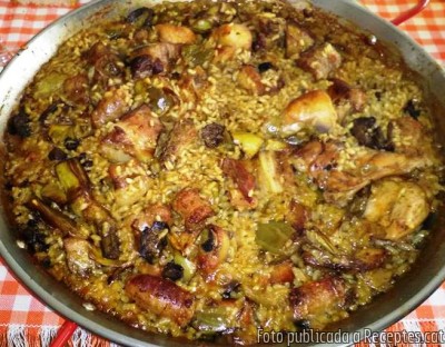 Recepta de cuina de Paella de muntanya