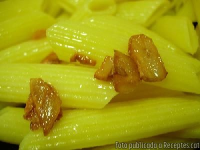 Recepta de cuina de Pasta  &quot;al gust&quot; d'all