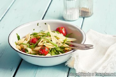 Recepta de cuina de Pasta amb verdures