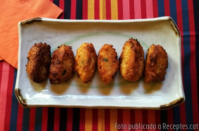 Recepta de cuina de Pasteis de bacalhao (croquetes de bacallà)