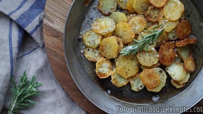 Recepta de cuina de Patates fregides cruixents