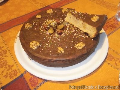 Pastís de Peres i Xocolata