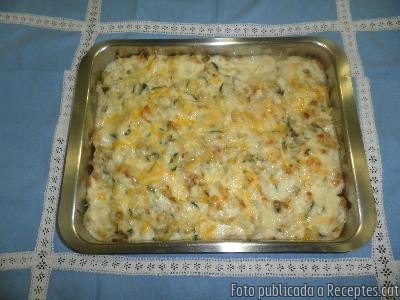 Recepta de cuina de Carbassó gratinat