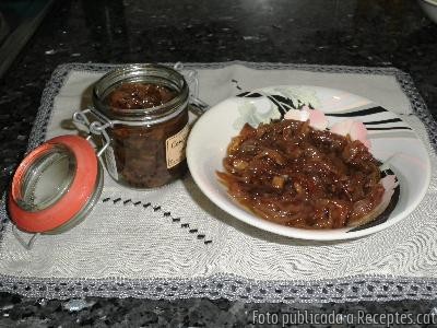 Recepta de cuina de Ceba confitada a l'aroma de ceps