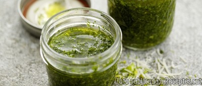 Recepta de cuina de Pesto de fulles de fonoll