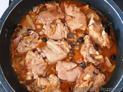 Recepta de cuina de Peus de porc amb bolets