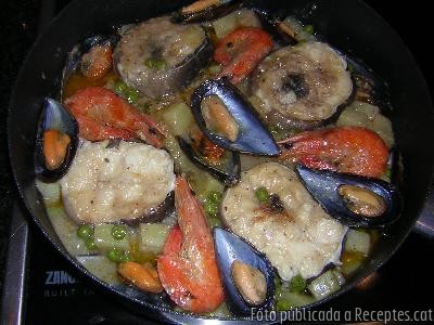 Recepta de cuina de Congre a la marinera