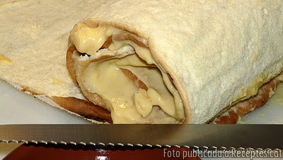 Pionono de crema