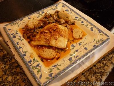 Recepta de cuina de Bacalao con champiñones