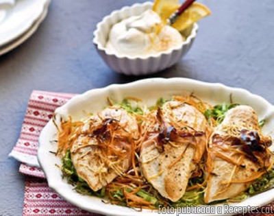 Recepta de cuina de Pollastre al forn