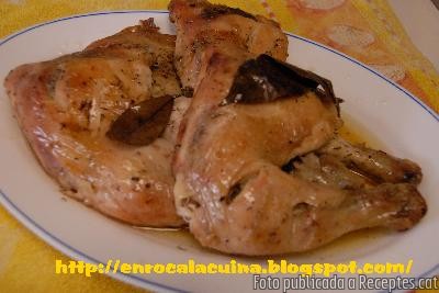Pollastre al forn amb...bossa de plàstic