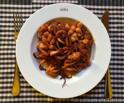 Recepta de cuina de Popets amb cigrons