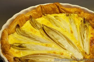 Recepta de cuina de Quiche d'endívies