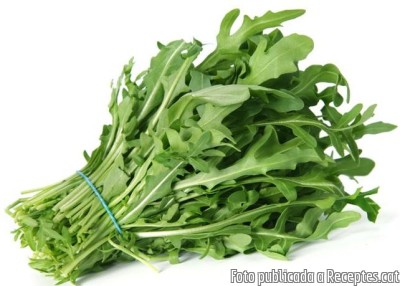 Recepta de cuina de Ulls de llop (pasta) amb pesto de ruca