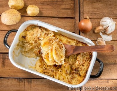 Recepta de cuina de Sauerkraut-Kartoffel-Auflau