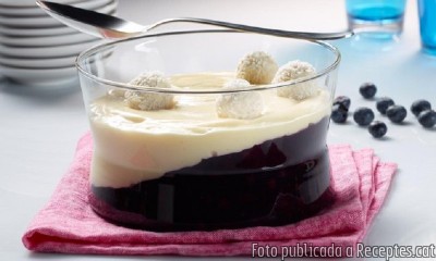 Recepta de cuina de Somni de nabius i vainilla en got