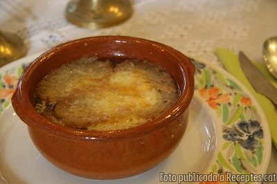 Sopa de cebolla