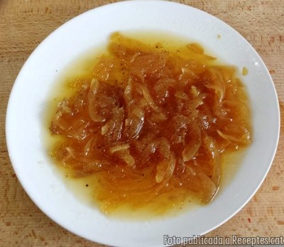 Recepta de cuina de Sopa de carbassa i ceba confitada