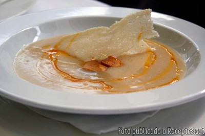 Recepta de cuina de Sopa d'all