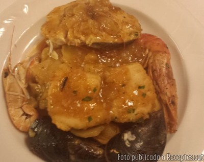 Recepta de cuina de Suquet de peix i marisc fresc