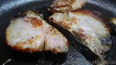 Recepta de cuina de Tonyina a la planxa amb parmentier de bròquil