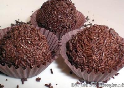 Trufes de xocolata