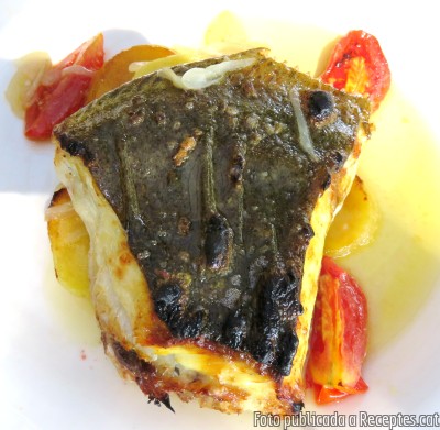 Recepta de cuina de Turbot salvatge al forn