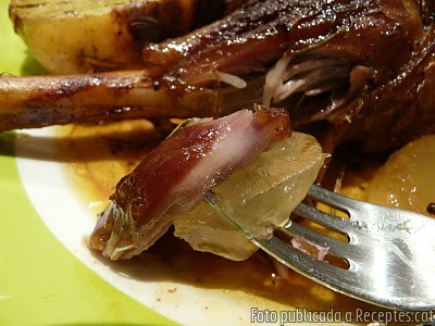 Recepta de cuina de Xai al forn amb mostarda