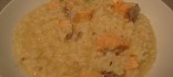 Risotto de salmo fresc