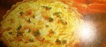 Quiche  de gambes