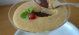 Copa de torró amb sorpresa de xocolata