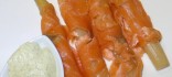 Espàrrecs amb salmó i salsa tàrtara