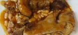 Peus de porc amb fesols