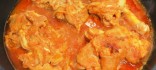 Peus de porc estofats amb escamarlans i pesols extrafins