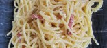 Espaguetis a la carbonara