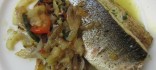 Llobarro al forn