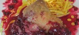 Confit d'ànec amb fruits vermells
