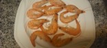 Llagostins cuits per un aperitiu