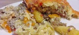 Carn picada amb xucrut i puré de patata