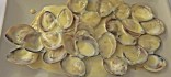 Cloïsses a la crema de gin Xoriguer