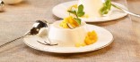 Crema de coco i caramel amb fruites fresques