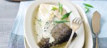 Filets de truita amb salsa d'estragó