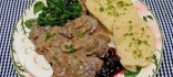 Ragut de Fetges de pollastre amb Bolets