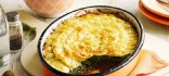 Gratinat de carn picada amb espinacs i patates