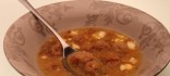 Sopa de ceba deshidratada fregida