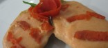 Patates amb crema de salmó